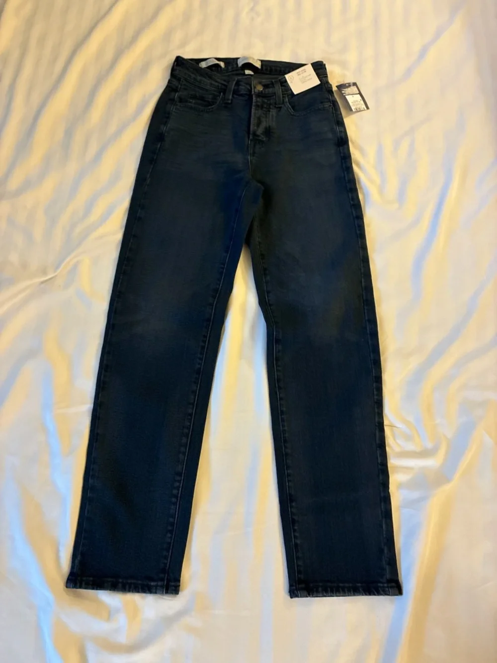 Mid Rise 80s Slim Dark Wash Jeans, Ankle Length
